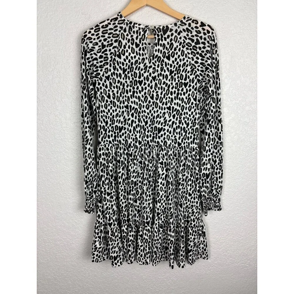 J Crew Crewcuts Girls Dress‎ XL 12/14 Cheetah Leopard